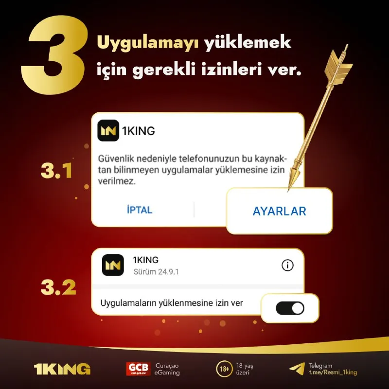 1king Telegram: 👑👑👑🤖1KING ANDROID MOBIL UYGULAMAMIZ 🤖ŞİMDİ İNDİR🤖 👑 1KING Giriş 📲 Destek hatti…