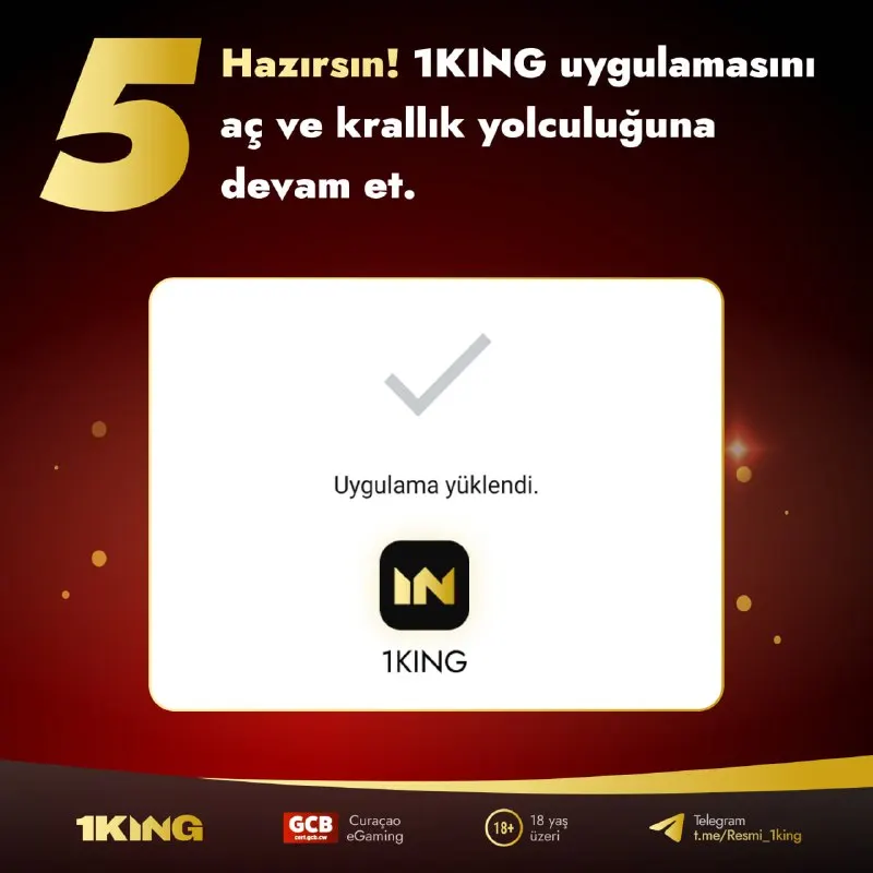 1king Telegram: 👑👑👑🤖1KING ANDROID MOBIL UYGULAMAMIZ 🤖ŞİMDİ İNDİR🤖 👑 1KING Giriş 📲 Destek hatti…