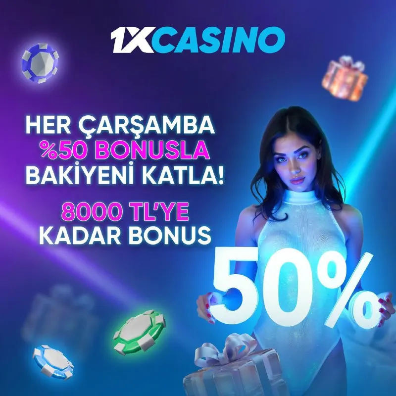 1x Casino Telegram: 🎁 Çarşamba’ya Özel 💙💙💙 Para Yatırma Bonusu! 💙Her Çarşamba en az 135 TL…