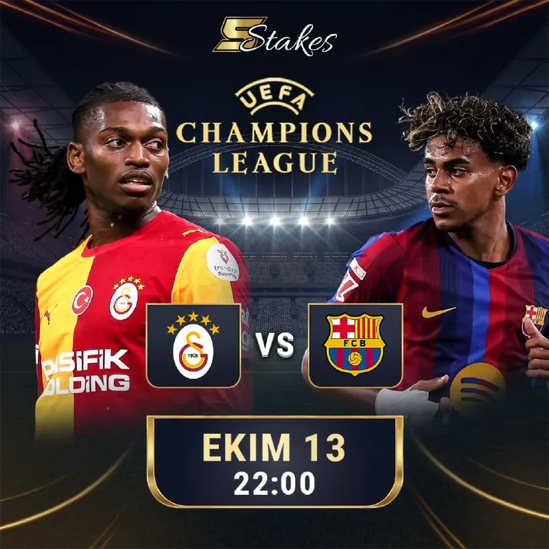 5Stakes Telegram: 🔥 5STAKES | GALATASARAY – BARCELONA | FREESPİN ETKİNLİĞİ ⚽️ 🏆 Şampiyonlar Ligi…