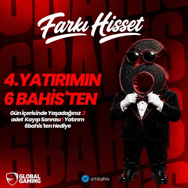 6bahis Telegram: ✅4. yatırımın 🤩bahis’ten hediye! Avantajı kaçırma 🔸Gün içerisinde 3 başarılı…