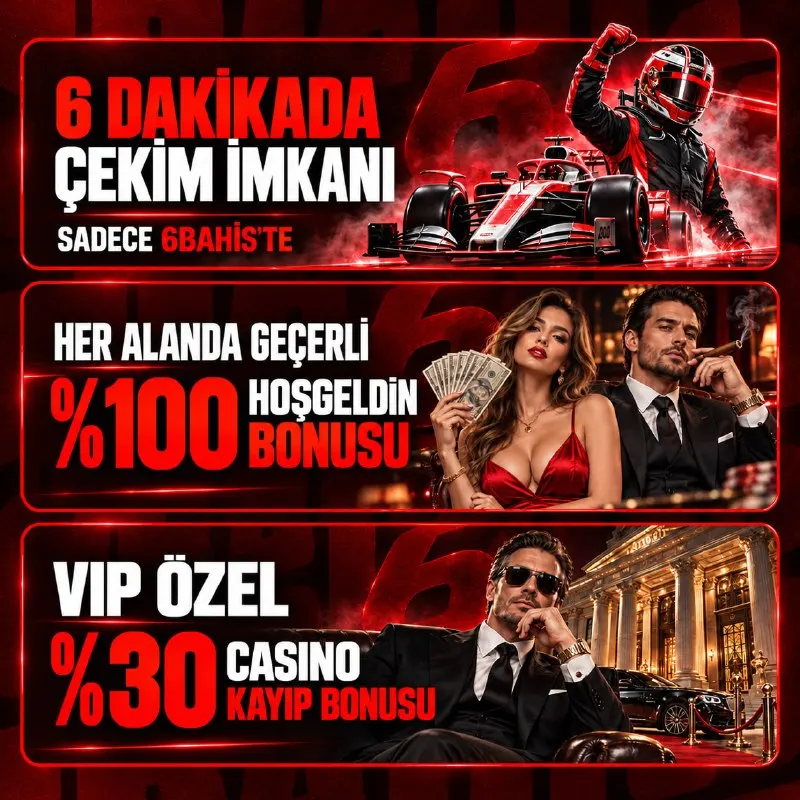 6bahis Telegram: 🤩bahis’te öne çıkan ayrıcalıklar! 🔸6 dakikada çekim imkânı 🔸Her alanda geçerli…