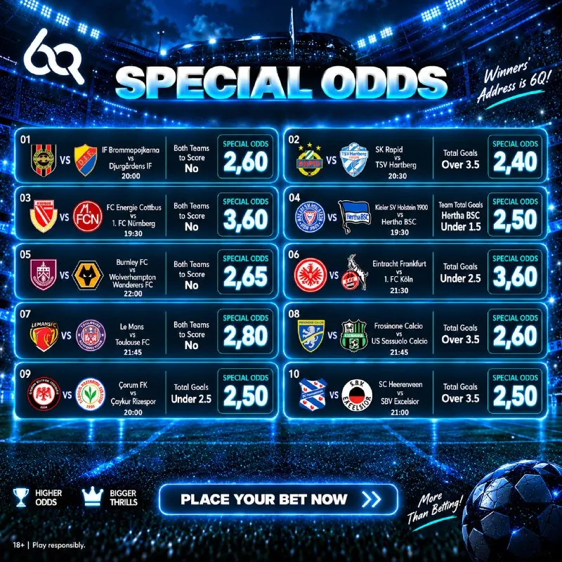6qbet Telegram: ⚽️🔥 Go Beyond Ordinary Betting! Experience football’s most exciting matchups…