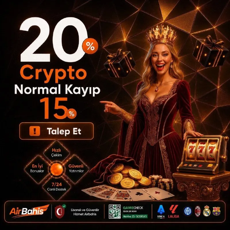 Airbahis Telegram: 🏆 %20 CRYPTO - %15 NORMAL ANLIK KAYIP BONUSU! 🏆 🎰 Casino oyunlarında kayıp mı…