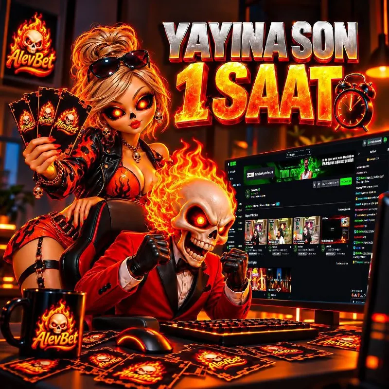 Alevbet Telegram: 🟩 BOL ÖDÜLLÜ BİLET YAYININA SON 1 SAAT! 🛎 Yayını kaçırmamak için telegram…