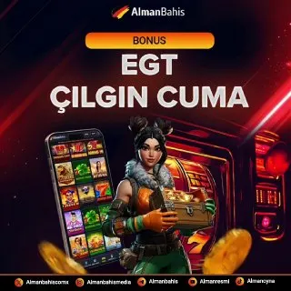 Alman Bahis Telegram: 🔥 EGT ÇILGIN CUMA BAŞLADI! Bugüne Özel yatırım yapanlara 150 FREESPIN HEDİYE! 💰…