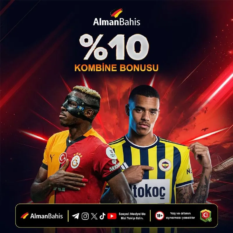 Alman Bahis Telegram: ⚽️ KOMBİNE YAPAN KAZANIR! ⚽️ #Almanbahis ile %10’a varan Kombine Bonusu🇩🇪…