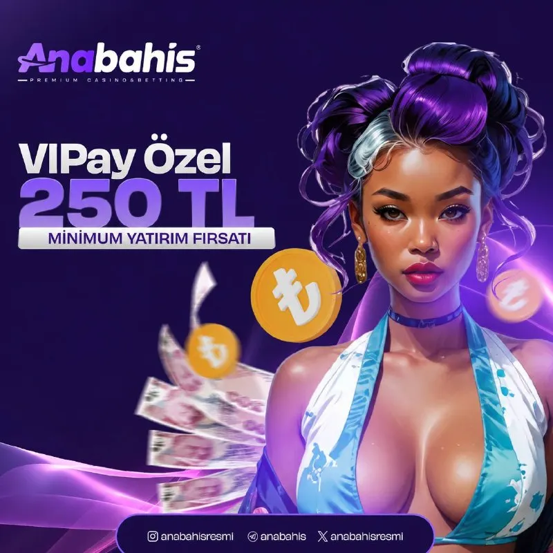 Anabahis Telegram: ⚡🔤🔤🔤🔤🔤🔤🔤🔤🔤🔤 🔥Vipay Havale ile Minimum 250₺ Yatırım İmkanı! ✅ Para Yatır…