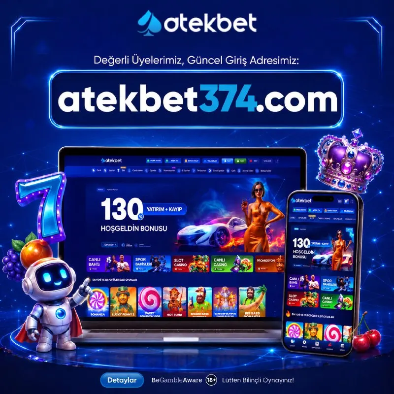 Atekbet Telegram: ADRESİMİZ GÜNCELLENDİ! 📲 Güncel Adres 📺 Atek TV 🖥Kesintisiz Erişim 📲 Güncel…