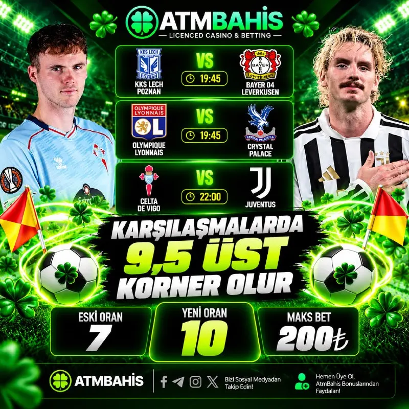 ATMBahis Telegram: ⚡️Özel Oranlar ile Kaybetmeye Son⚡️ Eski Oran: 7 Atmbahis Özel Oran: 10 🚀…