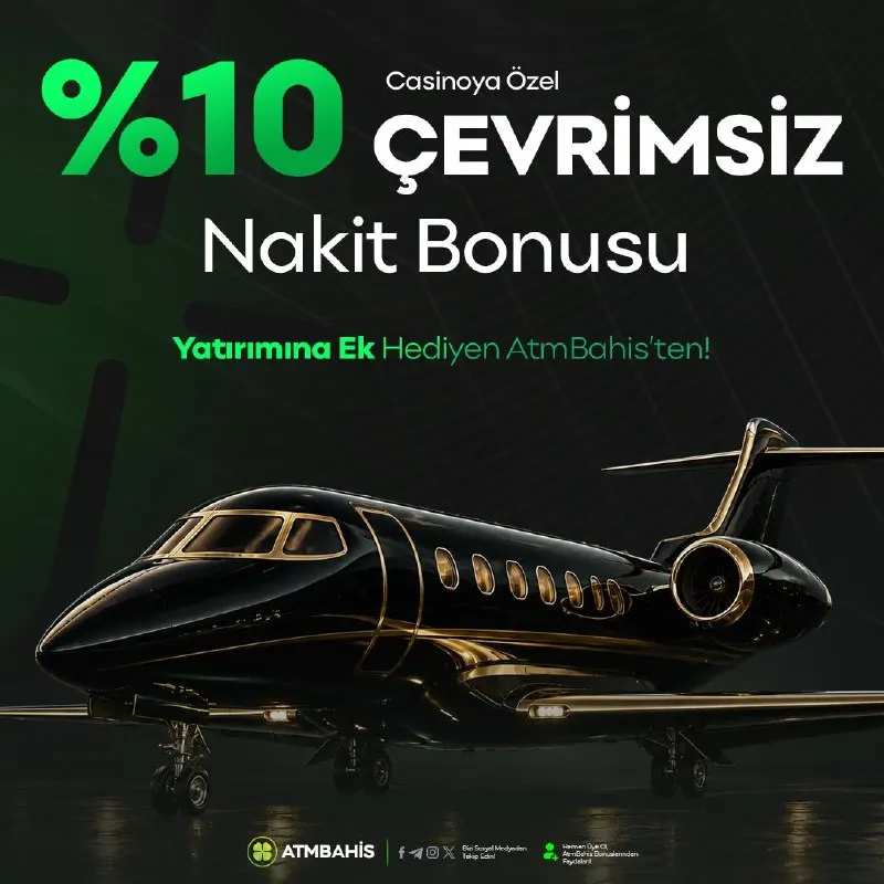 ATMBahis Telegram: ⚡️ ÇEVRİMSİZ BONUS İLE HER YATIRIMINDA KAZAN 🚀 Her Gün, Her Yatırımına %10…