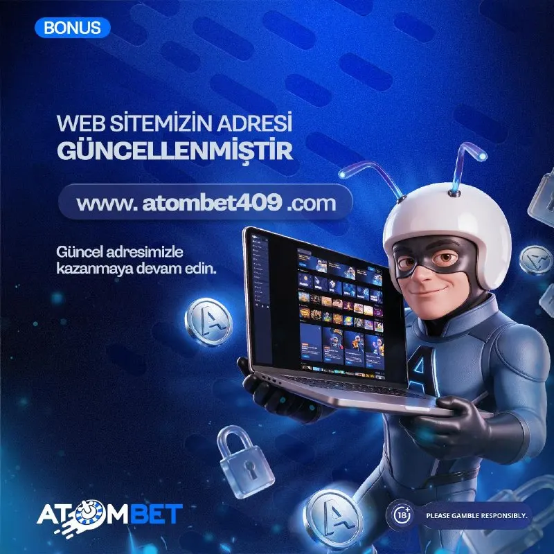 Atombet Telegram: 🌐 Atombet güncel web sitesine giriş adresimiz https://atombet409.com/tr olarak…