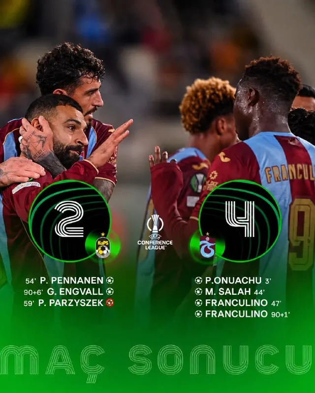 Avrupabet Telegram: 🔴🔵 Temsilcimiz Trabzonspor, Finlandiya'dan 3 puanla dönüyor.