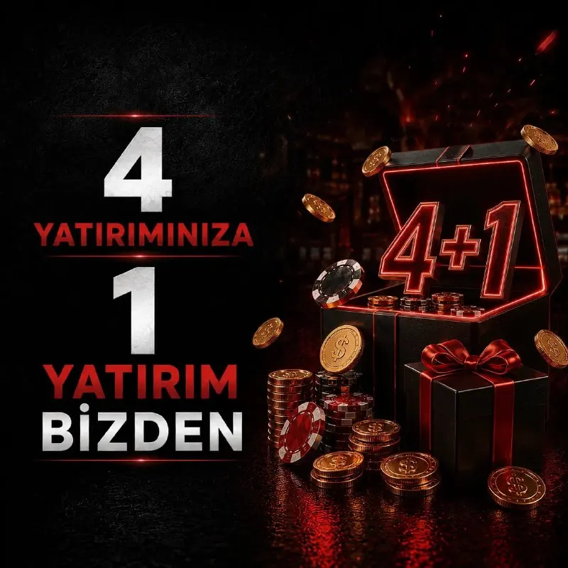 Aybahis Telegram: 🔥 4+1 YATIRIM FIRSATI! 🔥 4 yatırımını gerçekleştir, 1 yatırım bizden! 🎁 ✨…