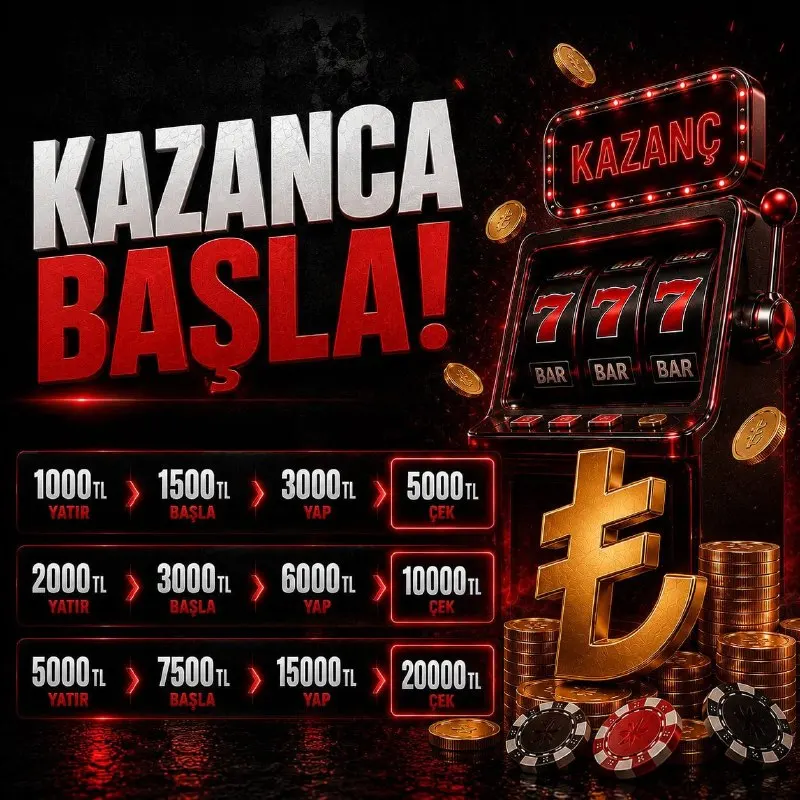Aybahis Telegram: ✨ 🔥 KAZANCA BAŞLA! YATIR, KATLA VE ÇEK! 🔥 ✨ 💰 Katlandıkça kazandıran dev…