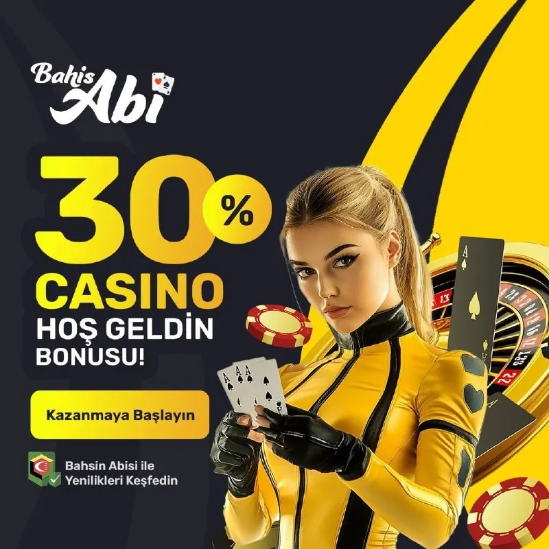BahisAbi Telegram: 🎁HİÇBİR RİSK ALMADAN KAZANÇ SENİNLE! 🔥%30 CASINO HOŞ GELDİN BONUSU! 🎰YÜKSEK…
