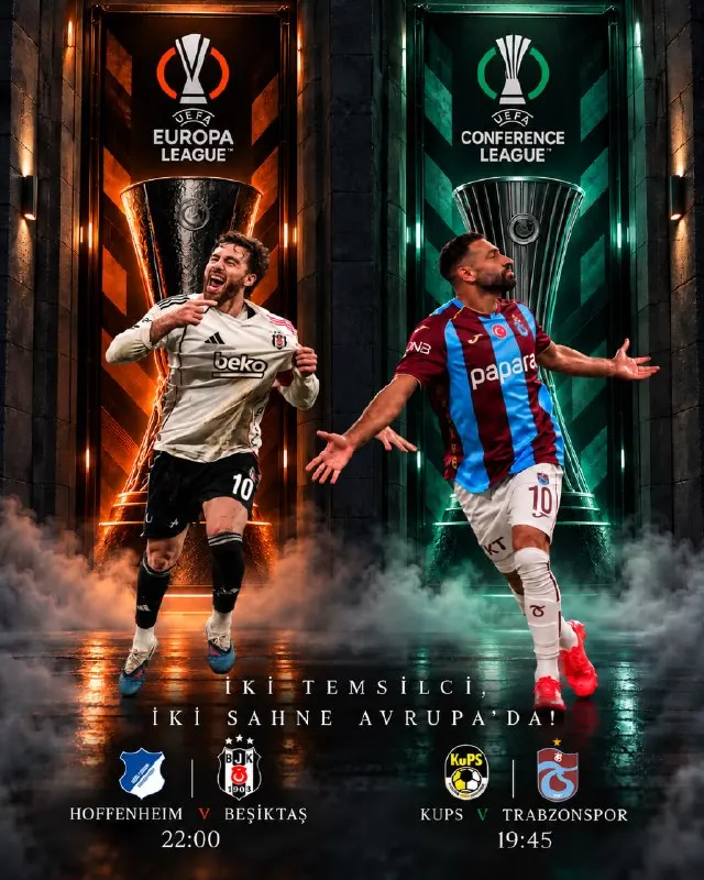 Bahisal Telegram: 🏆 AVRUPA’DA İKİ CEPHE, TEK HEYECAN! 🔥 Beşiktaş ve Trabzonspor, Avrupa…