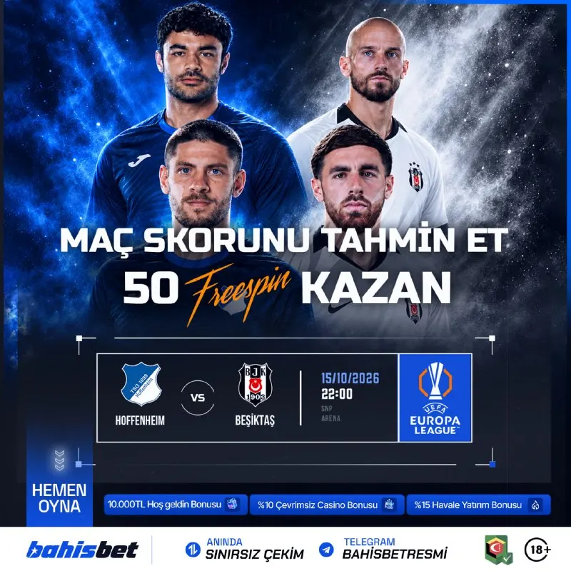 Bahisbet Telegram: 💙💙🩵🩵🩵💙💙💙 🅰️🅰️🅰️🅰️🅰️🅰️🅰️🅰️ 🅰️🅰️🅰️🅰️🅰️ 🔔MAÇ SKORUNU DOĞRU TAHMİN ET ÖDÜLDEN…