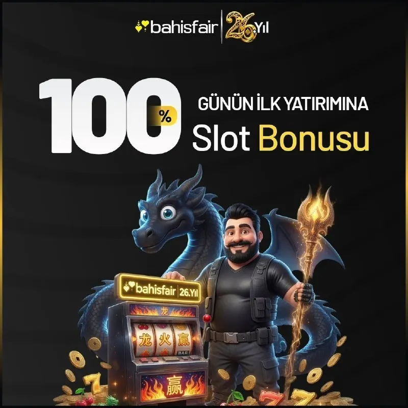 Bahisfair Telegram: 👑 GÜNÜN İLK YATIRIMINA ÖZEL %100 SLOT BONUSU! ⚡️ Minimum 500 ₺ yatır, %100…