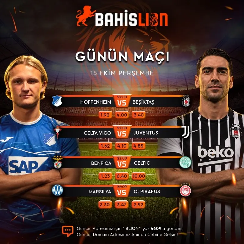 Bahislion Telegram: 🅰️🅰️🅰️🅰️🅰️🅰️🅰️🅰️🅰️🅰️🅰️ 🦁 Günün Maçlarında Heyecan Artıyor🦁 🇩🇪 Hoffenheim ⭐️…