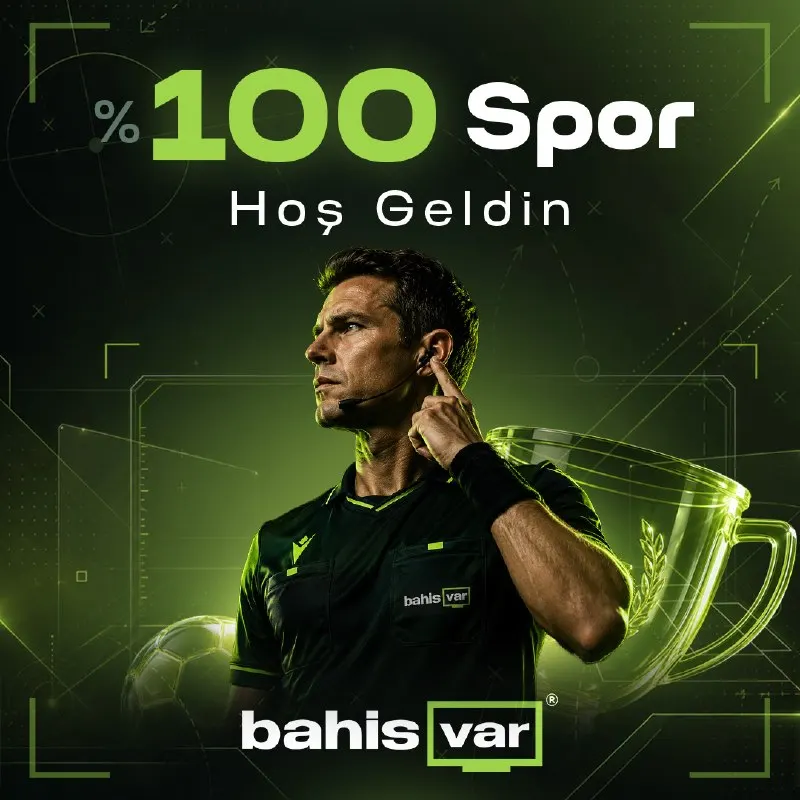 BahisVar Telegram: 🖥️ %100 SPOR HOŞ GELDİN BONUSU SENİ BEKLİYOR! 🆕 Yeni Üyelerimize Özel %100 Spor…