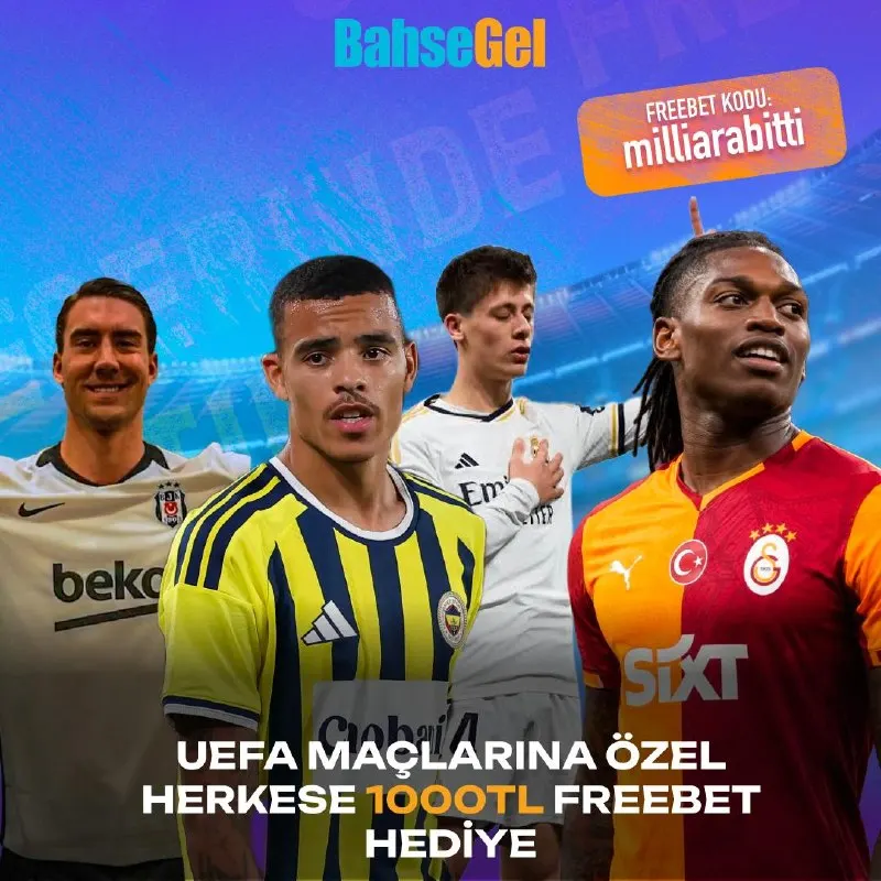 Bahsegel Telegram: 👀 UEFA MAÇLARINA SÜPRİZLE GELDİK 👀 💸 Freebet Miktarı: 750 TL 📈 Minimum Oran…