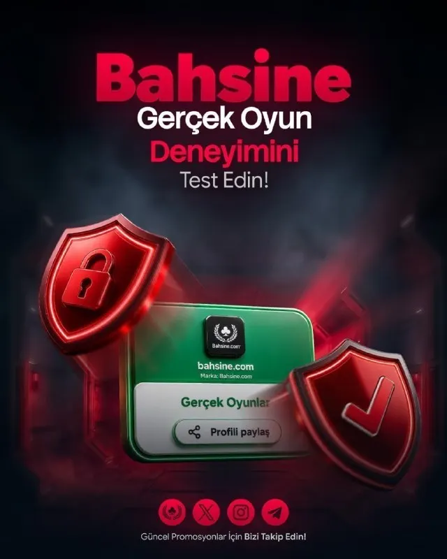 Bahsine Telegram: 🛡🔥 GERÇEK OYUN DENEYİMİNİ TEST EDİN! 🔒💥 🥳 Bahsine ile güvenli ve adil oyunun…