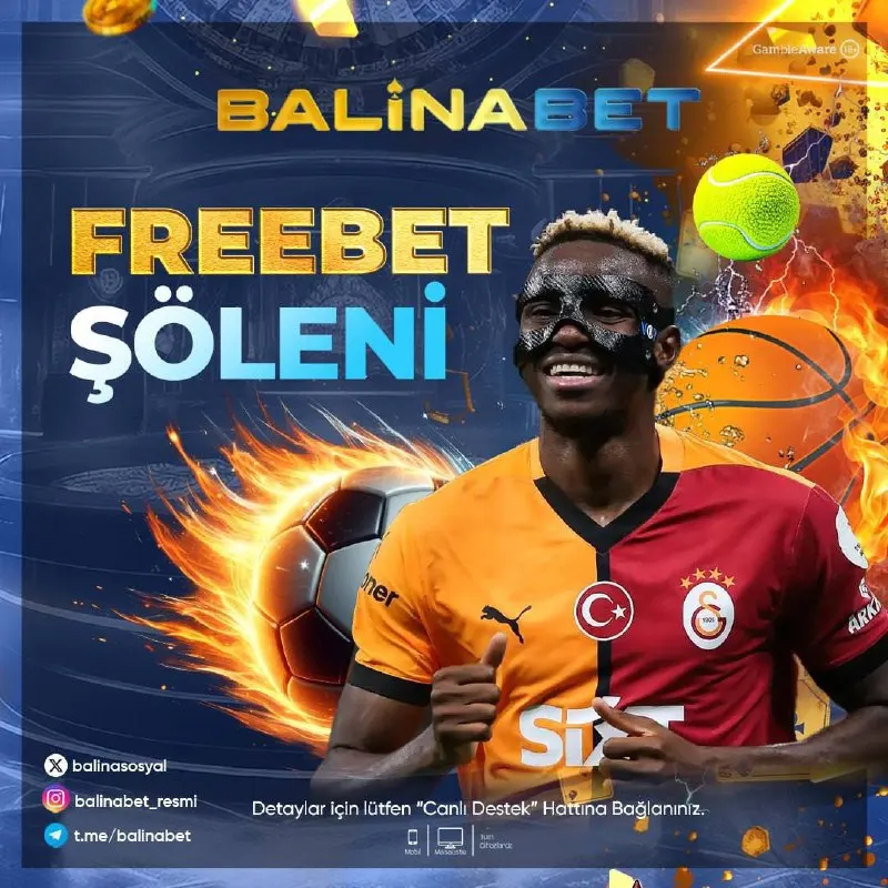 Balinabet Telegram: ⚽️BalinaBet'te FreeBet Şöleni ile Futbol Hem Kazançlı Hem Heyecanlı!…
