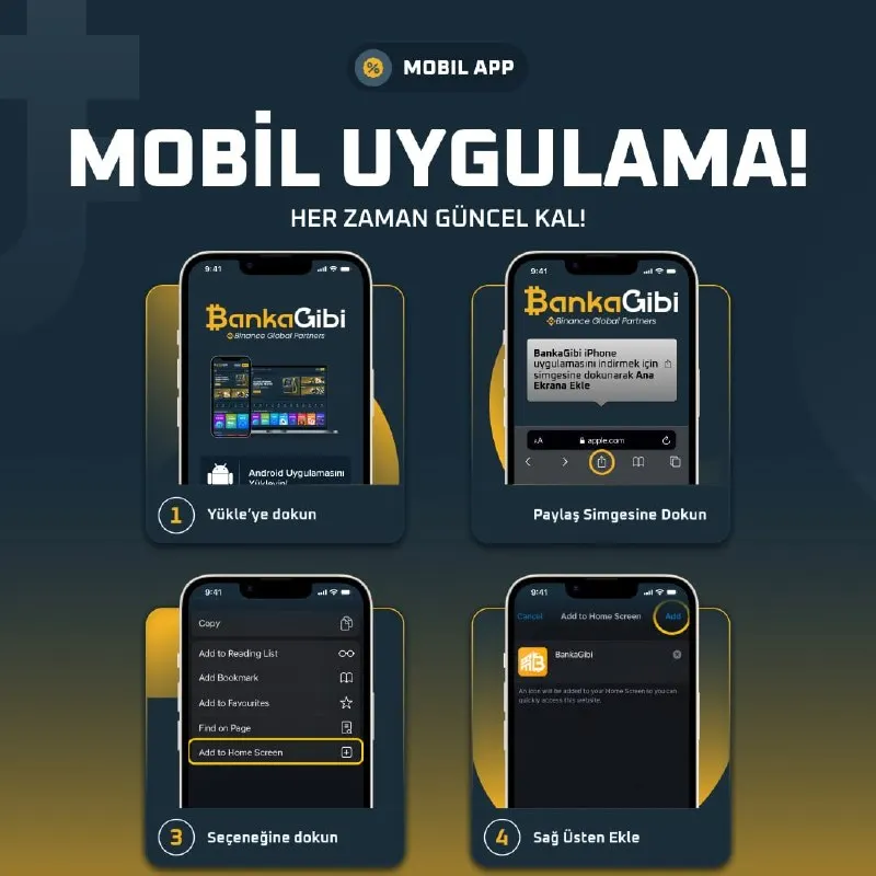 Banka Gibi Telegram: 📲 BANKAGİBİ MOBİL UYGULAMA ŞİMDİ CEBİNDE! 📱📱 t.ly/bankamobiluygulama ☑️ Sadece…
