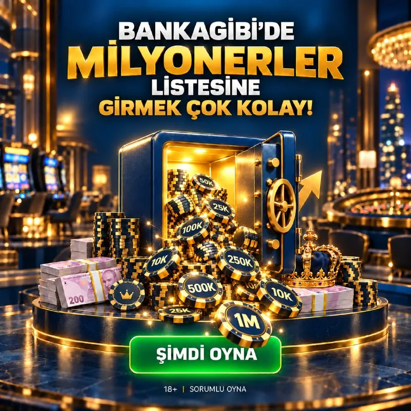 Banka Gibi Telegram: 💰 BANKAGİBİ’DE MİLYONERLER LİSTESİNE GİRMEK ÇOK KOLAY ! 💰 Kasadaki büyük…