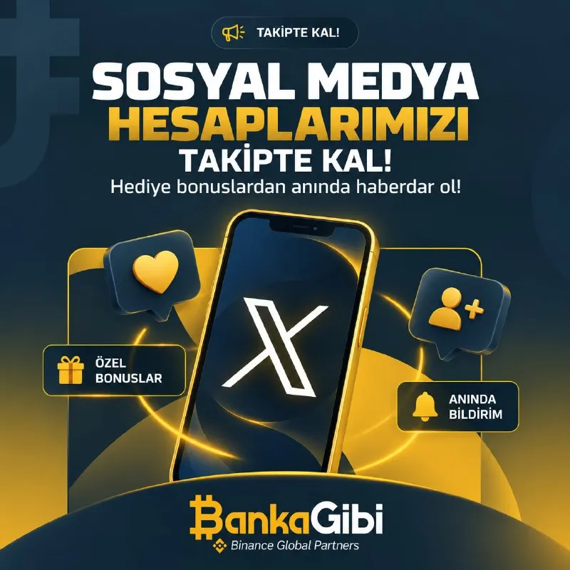 Banka Gibi Telegram: ❔BankaGibi'de Sosyal Medya hesaplarımızı takipte kal! 📱Hediye Bonuslardan…