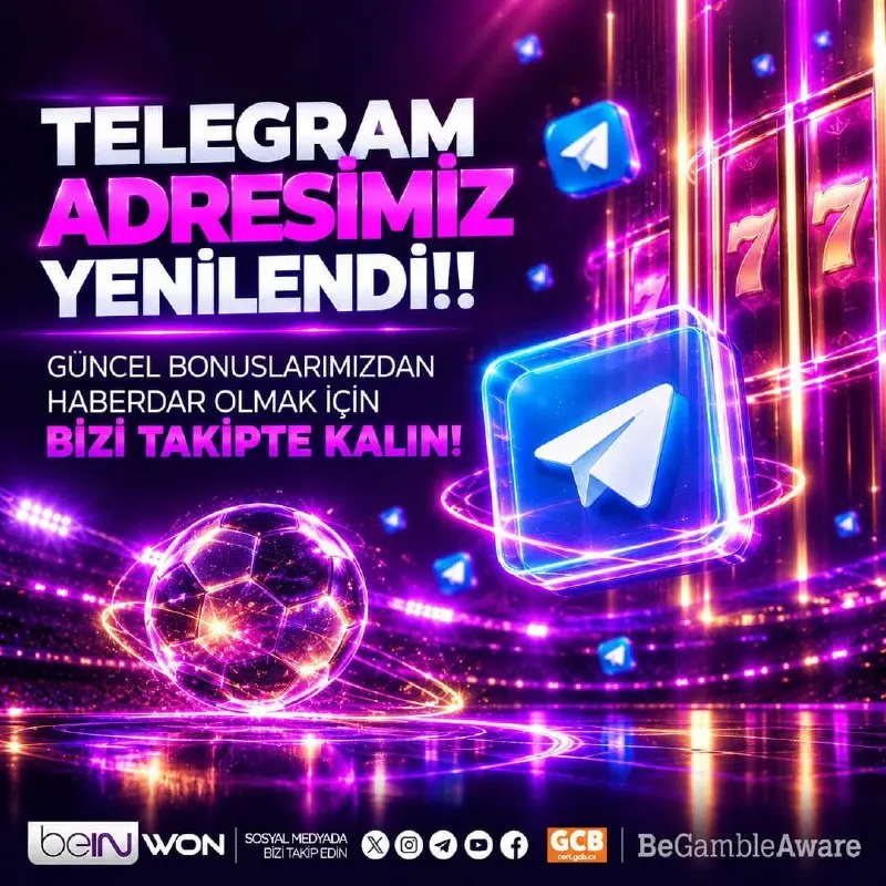 Beinwon Telegram: 💜💜💜💜💜💜💜💜💜💜 ✅BEİNWON TELEGRAM ADRESİMİZİ TAŞIDIK. ✅YEP YENİ BONUSLAR ✅KAZANÇLI…