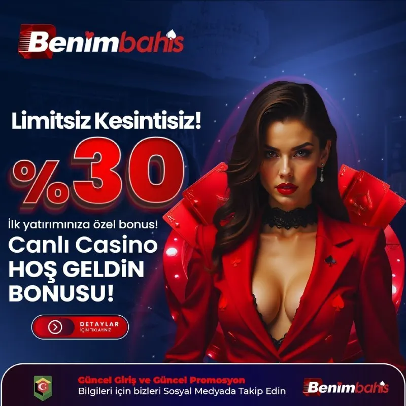 BenimBahis Telegram: BENİMBAHİS’TEN HOŞGELDİN FIRSATI! 👌 Çevrim: YOK🚫 Kazanç Limiti: YOK 🚫 Şartlar…