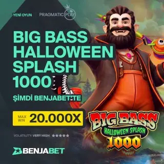 Benjabet Telegram: 🎃Big Bass Halloween Splash 1000 Benjabette! ♒️ Gizemli sulara dal, Cadılar…