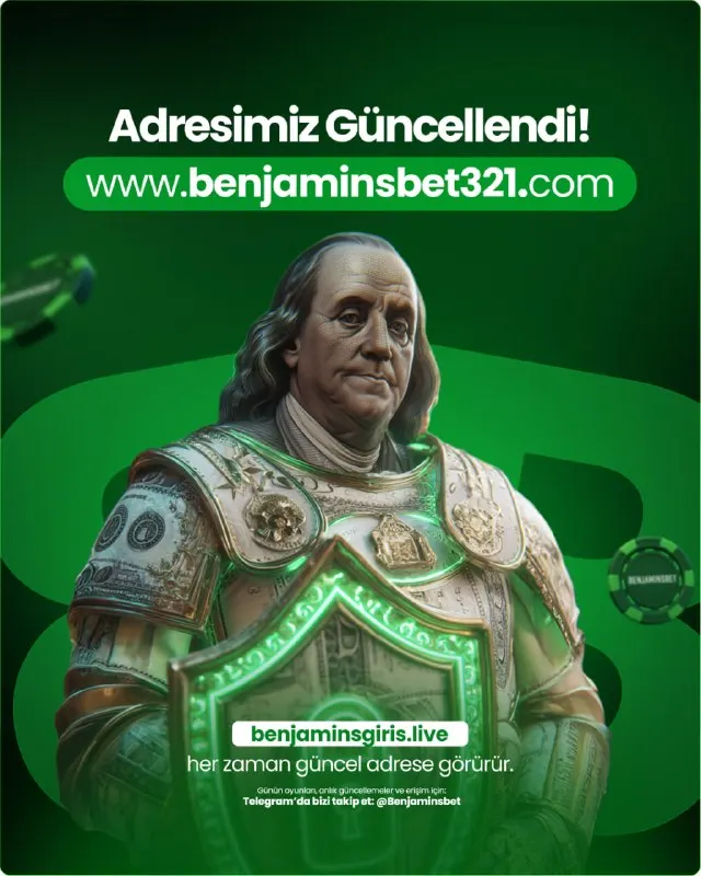 Benjaminsbet Telegram: 🚀 GÜNCEL ADRESİMİZLE BURADAYIZ! 🚀 🔴🔗 TIKLA GİRİŞ YAP #Benjaminsbet…