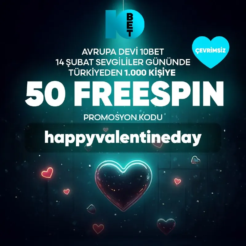 Bet10bet Telegram: 🇹🇷🇪🇺🇹🇷Avrupa Devi 10Bet Türkiye'den 14 Şubat Sevgililer Günü'nde 1.000 Kişiye…