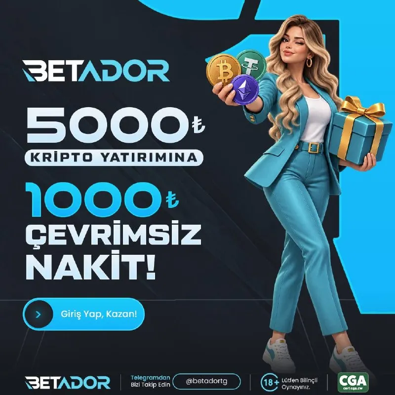 Betador Telegram: 🌌🌌🌌🌌🌌🌌🌌 💰5000 ₺ Kripto Yatırımına 1000 ₺ Çevrimsiz NAKİT ! 💵Çekim işlemleri…