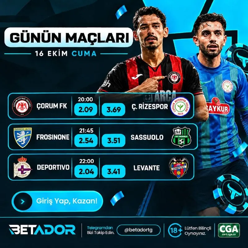 Betador Telegram: 🌌🌌🌌🌌🌌🌌🌌 🔥İşte karşınızda Betador'un kazandıran çılgın oranlı maçları ⚡️…
