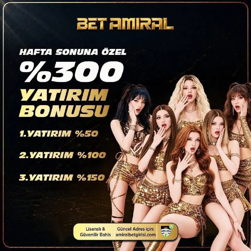 Betamiral Telegram: 🔔 HAFTA SONUNA ÖZEL %300 BETAMİRAL FIRSATI! ✔️ Yatırdıkça bonusun büyüyor…