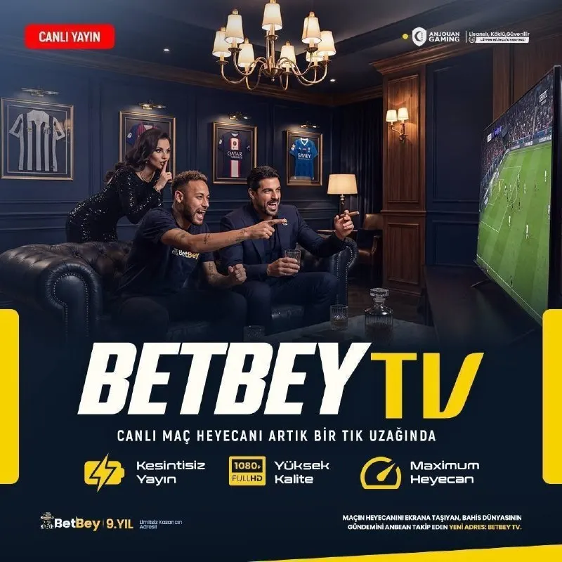 Betbey Telegram: SÜPER LİG HEYECANI BETBEY TV’DE! ⚽️ ⏰ Maç başlıyor, yayın hazır! Tribündeki…