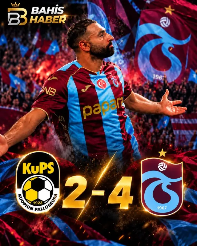 Betbigo Telegram: 🚨🏆 TRABZONSPOR'DAN AVRUPA'DA GOLLÜ GALİBİYET! ❤️💙 UEFA Avrupa macerasında sahne…