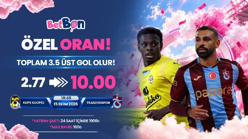 Betbon Telegram: 🎫 BETBON'DA GÜNÜN ŞEKER TADINDA ÖZEL ORANI 🎫 Maçın heyecanı dorukta, kazancın…