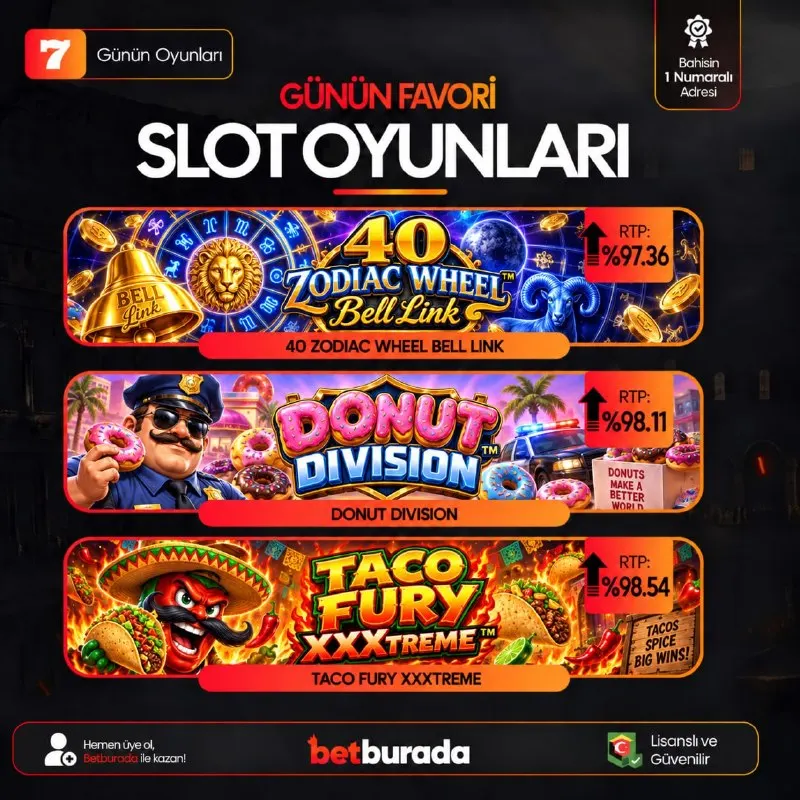 Betburada Telegram: 🧡🟠🟧🟠🍊🔸 🚀 Günün Öne Çıkan Yüksek RTP'li Slot Oyunları! 🚀 ✨ En Mükemmel…