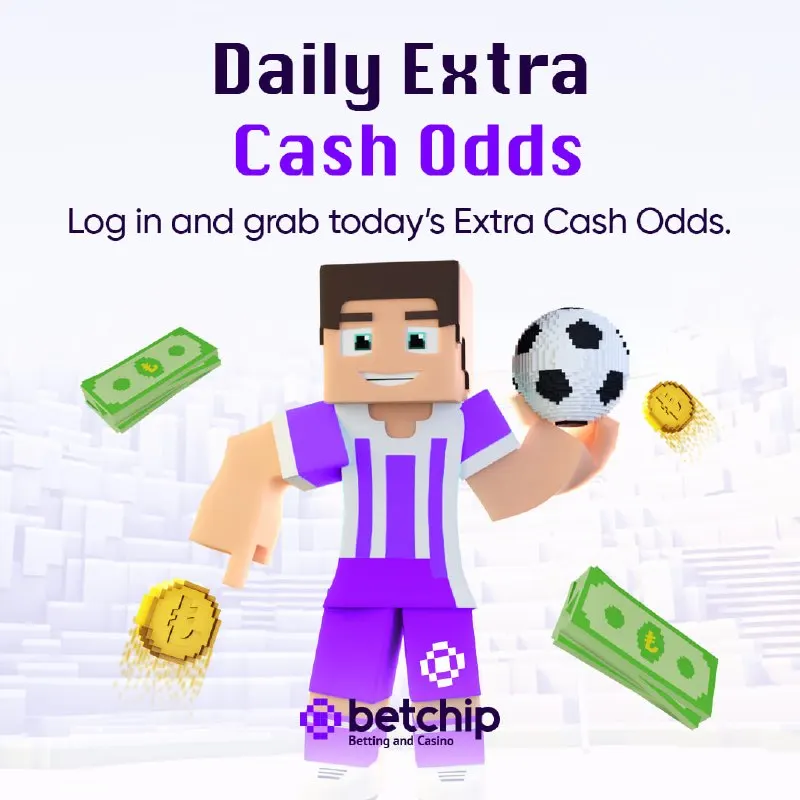 Betchip Telegram: ⚽️ Boosted value is live today. Grab your Daily Extra Cash Odds only at Betchip…