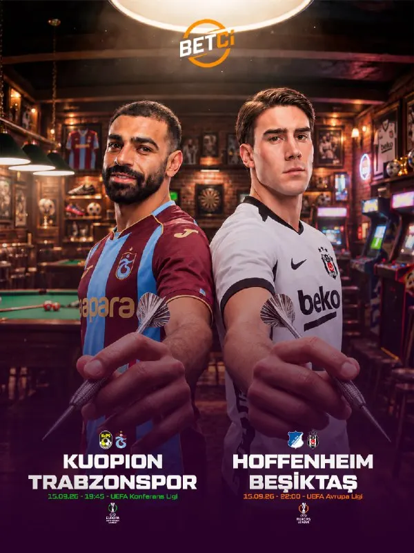 Betçi Telegram: Temsilcilerimiz Avrupa Sahnesinde ! 🏆 Kuopion - Trabzonspor UEFA Konferans Ligi…