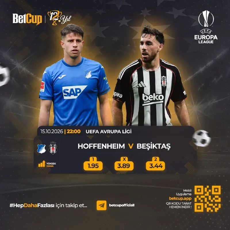 Betcup Telegram: 💥🔼 UEFA Avrupa Ligi ve Konferans Ligi Heyecanı Yüksek Oran Farkıyla Sizlerle!🔼…
