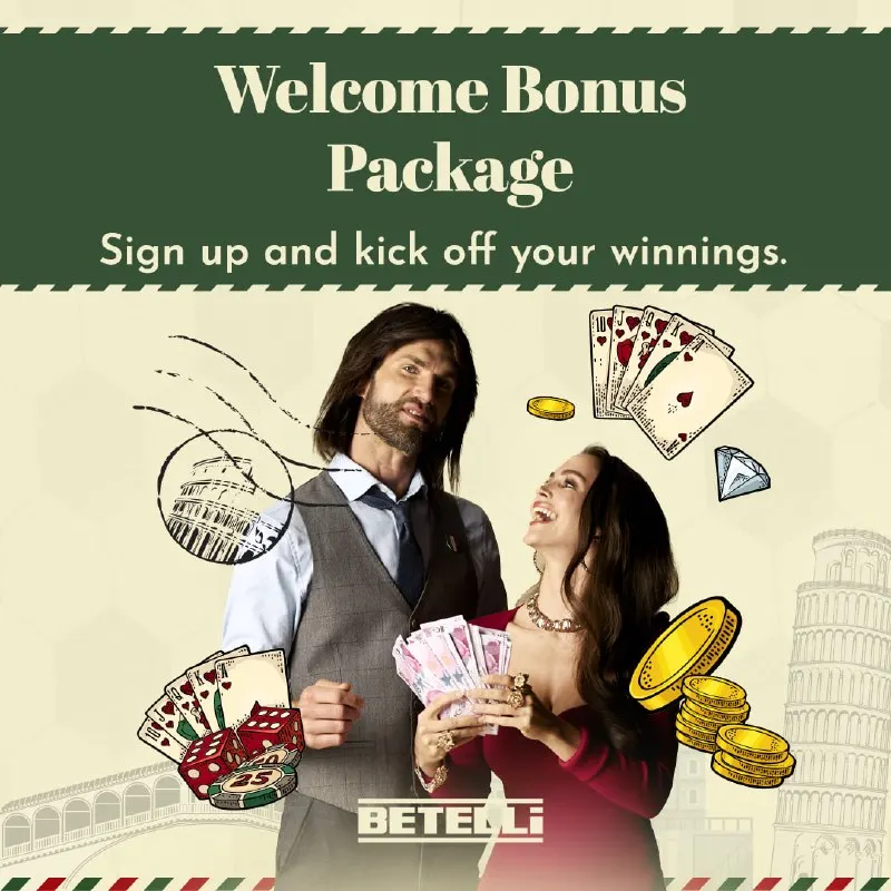 Betelli Telegram: 🎁 Claim your Welcome Bonus Package at Betelli today. Double the energy, load…