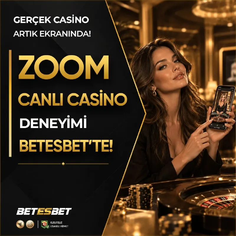 Betesbet Telegram: 🔴BETESBET İLE ZOOM CASİNO BAŞLADI🔴 😓 Güvenilirliğin Adresi Betesbet, Sizler…