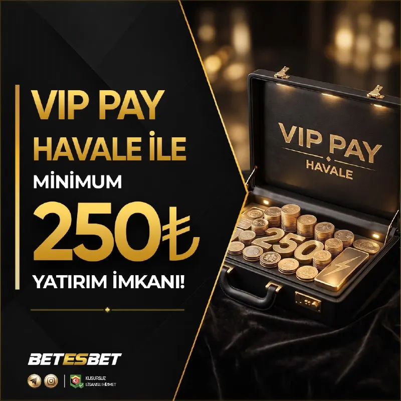 Betesbet Telegram: 🔥 #BETESBET İLE 😉😉😉₺ HAVALE FIRSATI 🔥 😊 Betesbet güvencesiyle minimum tutarda…