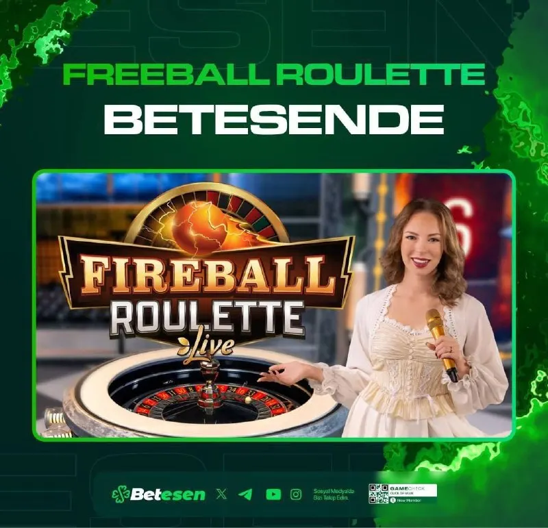 Betesen Telegram: 🔥 Fireball Roulette ile rulet masasında alevler yükseliyor! 🎲 Özel fireball…